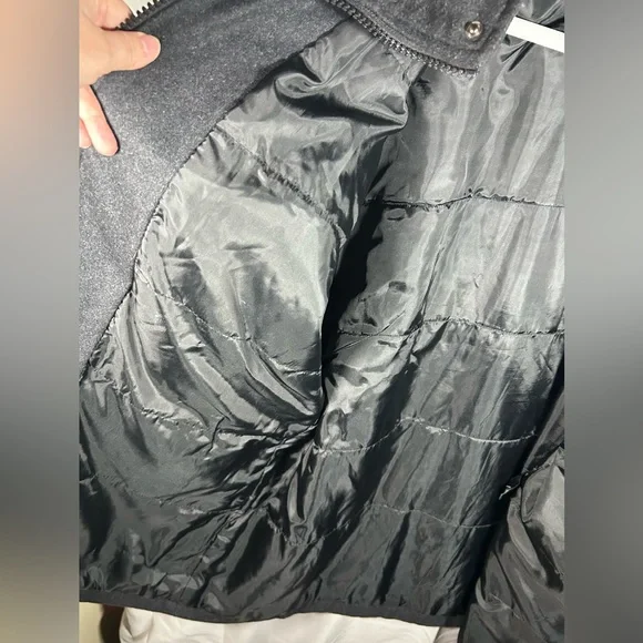 COOGI Dark Gray Military Field Coat- Wool Blend Size 2X - Picture 7 of 14